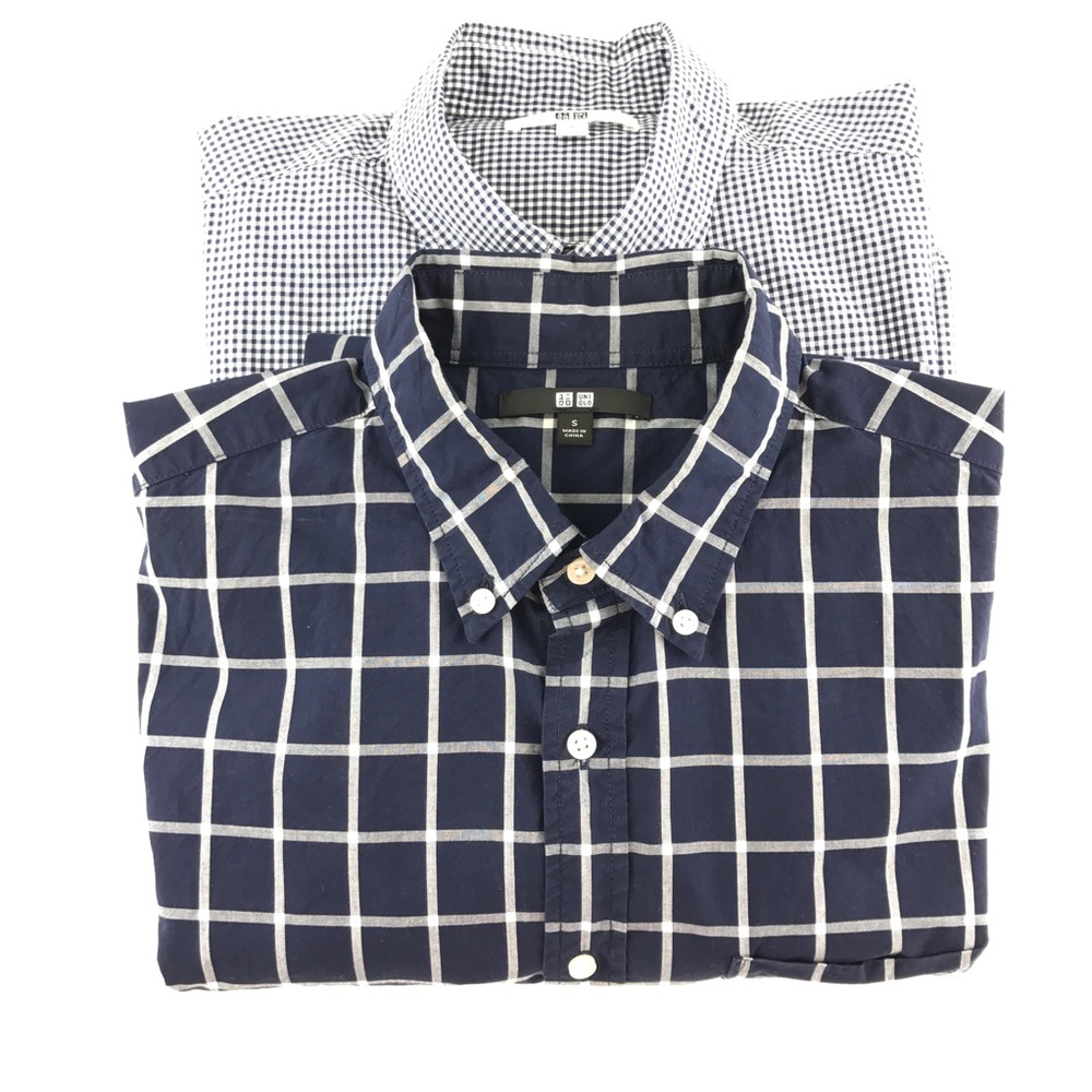 UNIQLO Long Sleeve Shirt Button Front