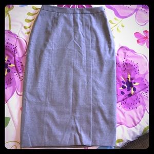 MIDI grey skirt