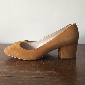 Louise et Cie Knox Block Heel Mustard