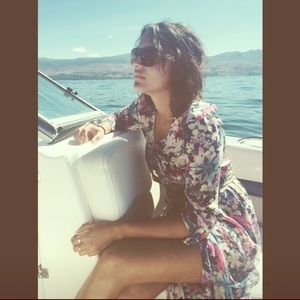 Guess Floral Pattern Cover-up/Kimono/Kaftan