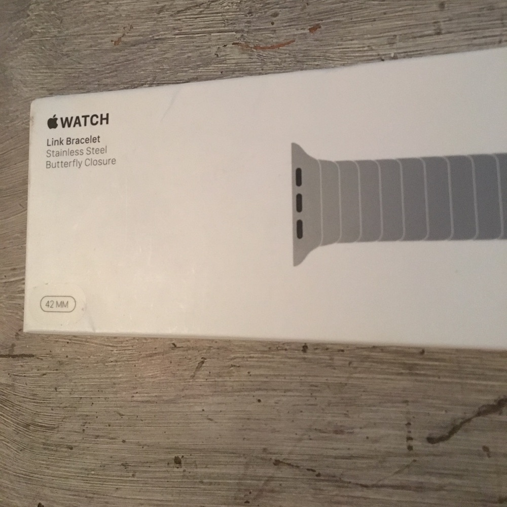 Apple Watch 42mm stainless steel band