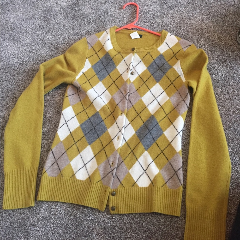 J crew wool/cashmere cardigan. Size XS