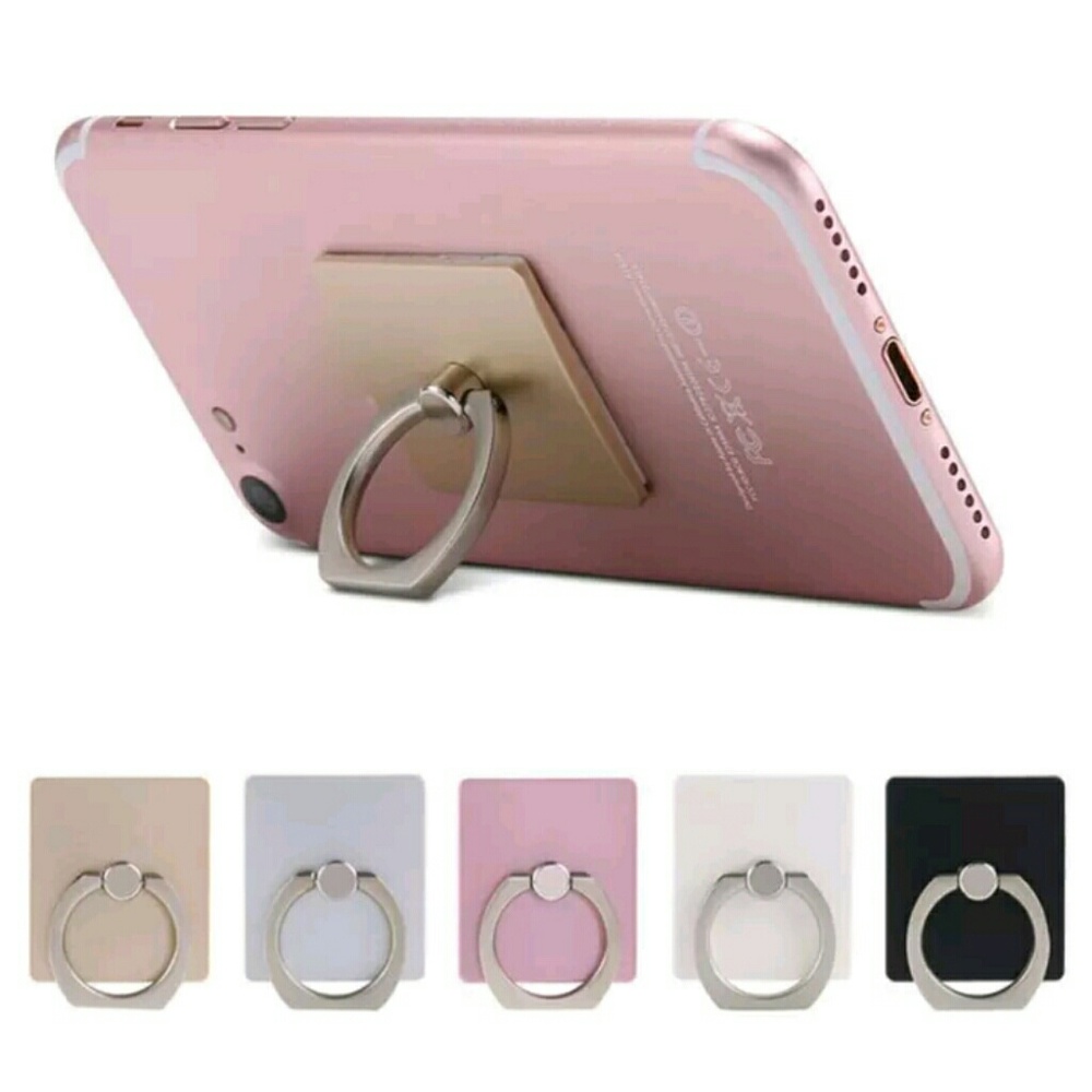 Cellphone ring holder rotating stand