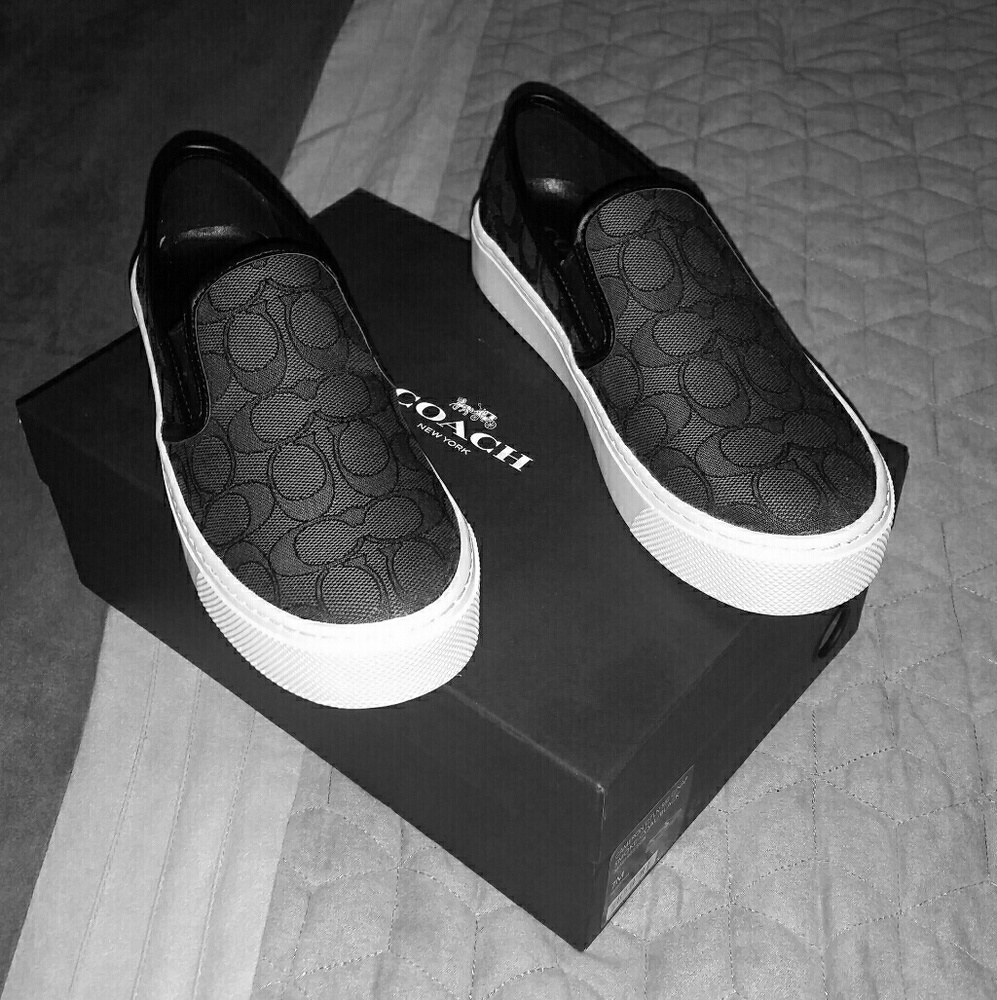 Coach Cameron Outline Slip-on Loafers