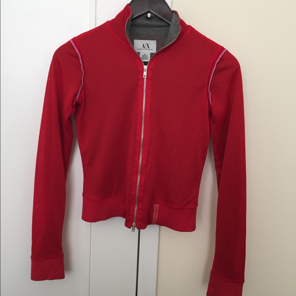 A|X mesh zip up top XS