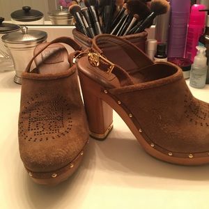 Tory Burch clog heels