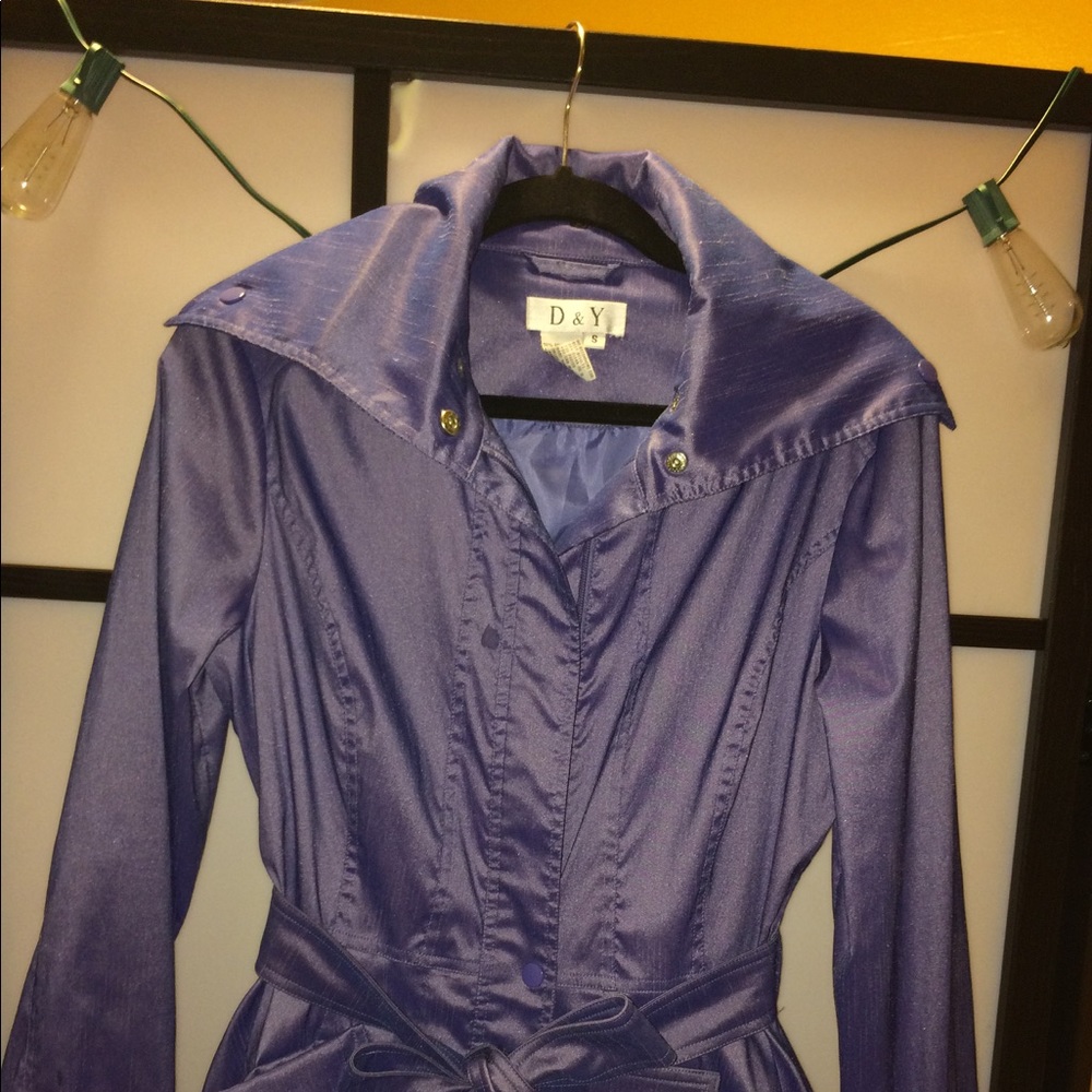 Shimmery Purple Dress Jacket