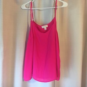 Hot Pink Forever 21 Tank Top