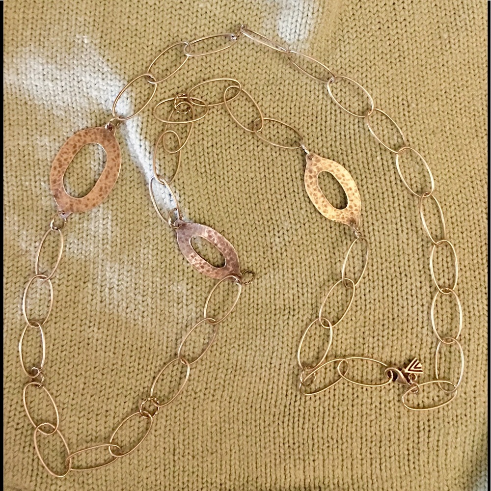 Silpada brushed SS925 necklace w/accents (Retired)