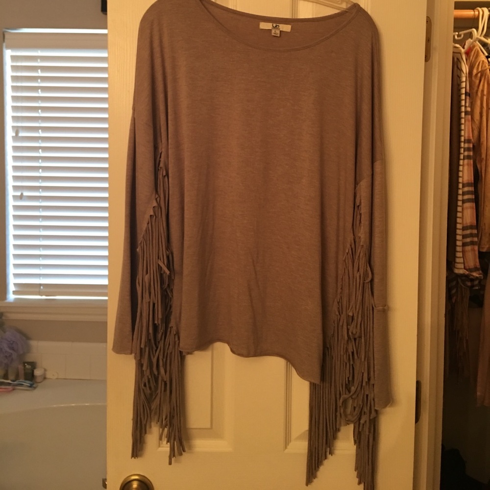 Fringed shirt