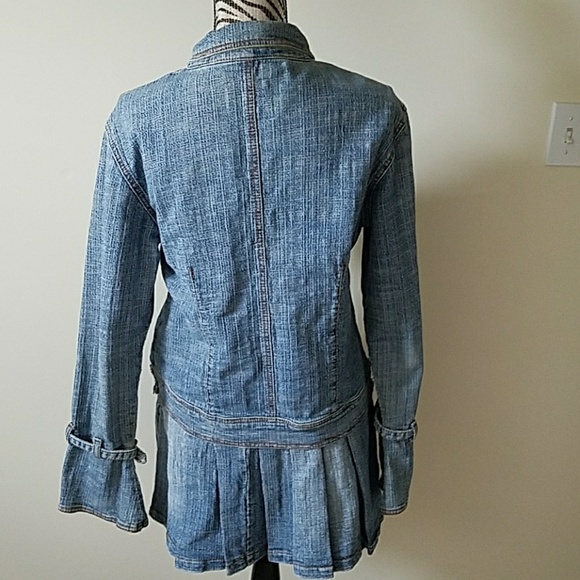 Crest CJ denim jacket & skirt - Picture 2 of 8