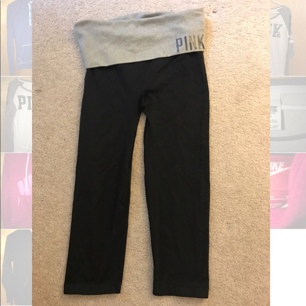 Yoga crop capris by Pink VS