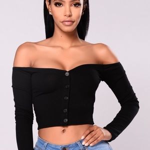 Off the shoulder top