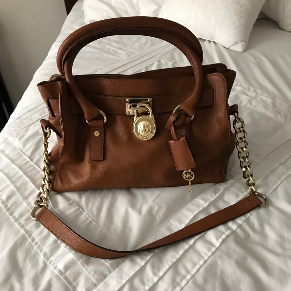 Michael Kors Hamilton satchel handbag