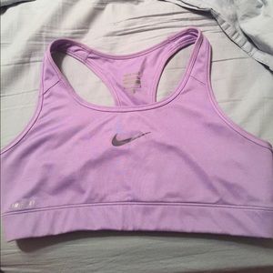 Light purple Nike sports bra