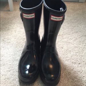 Hunter boots short