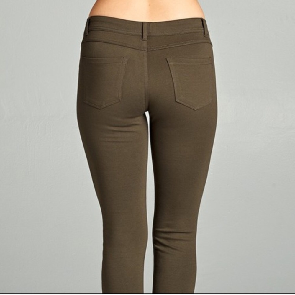❗️LAST PAIR❗️Piper Casual Skinny Pants - Picture 2 of 4