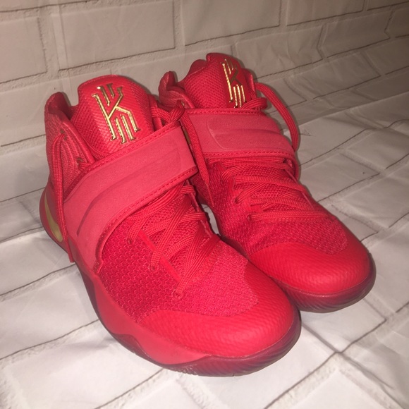 Nike Other - Nike Kyrie 2 LMTD Gold and Red