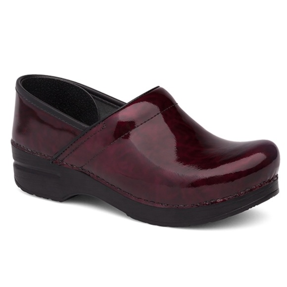 Dansko Shoes - Red & Black Clogs