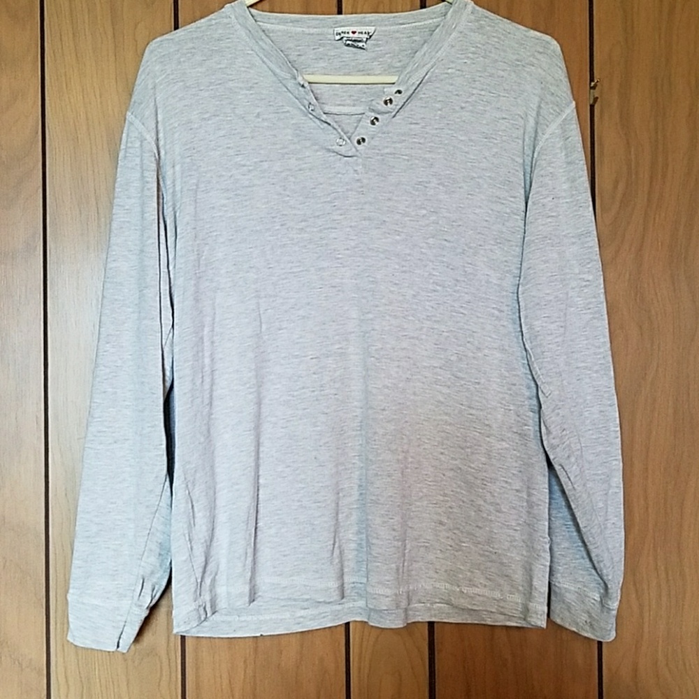 Nice, gray long sleeve shirt
