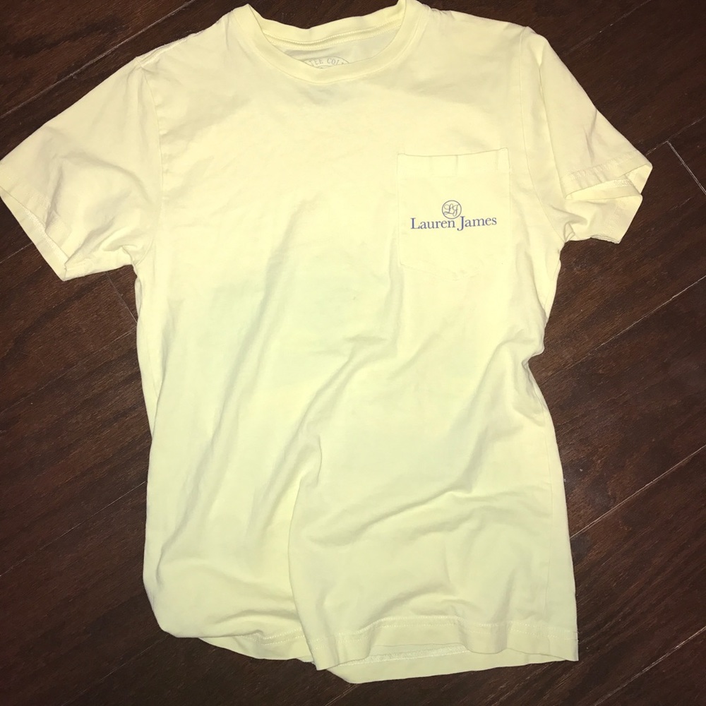 Yellow Lauren James shirt