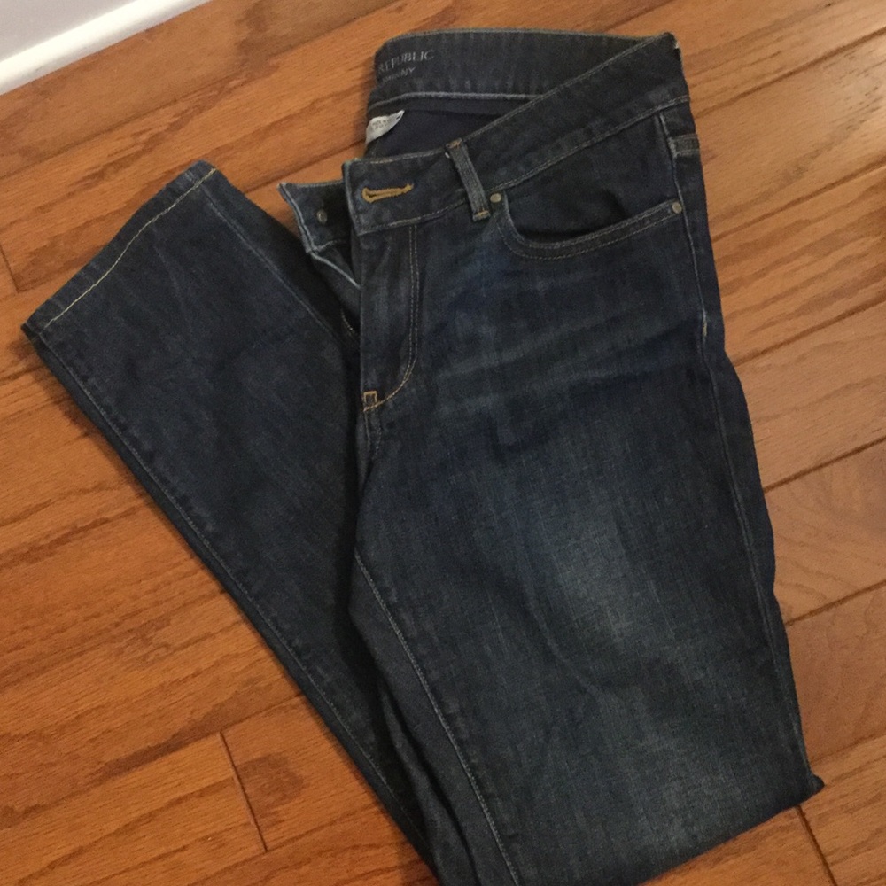 Medium wash jeans