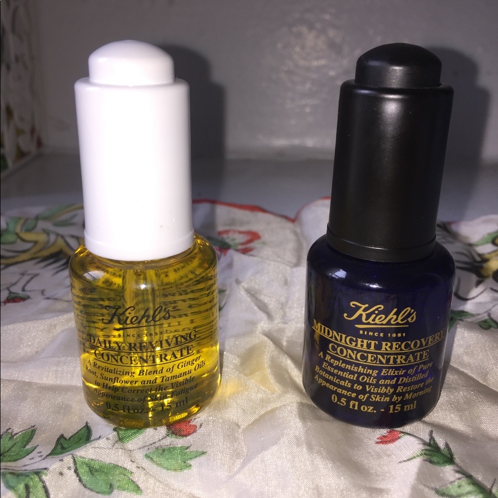 Kiehl's Daily Reviving & Midnight Recovery