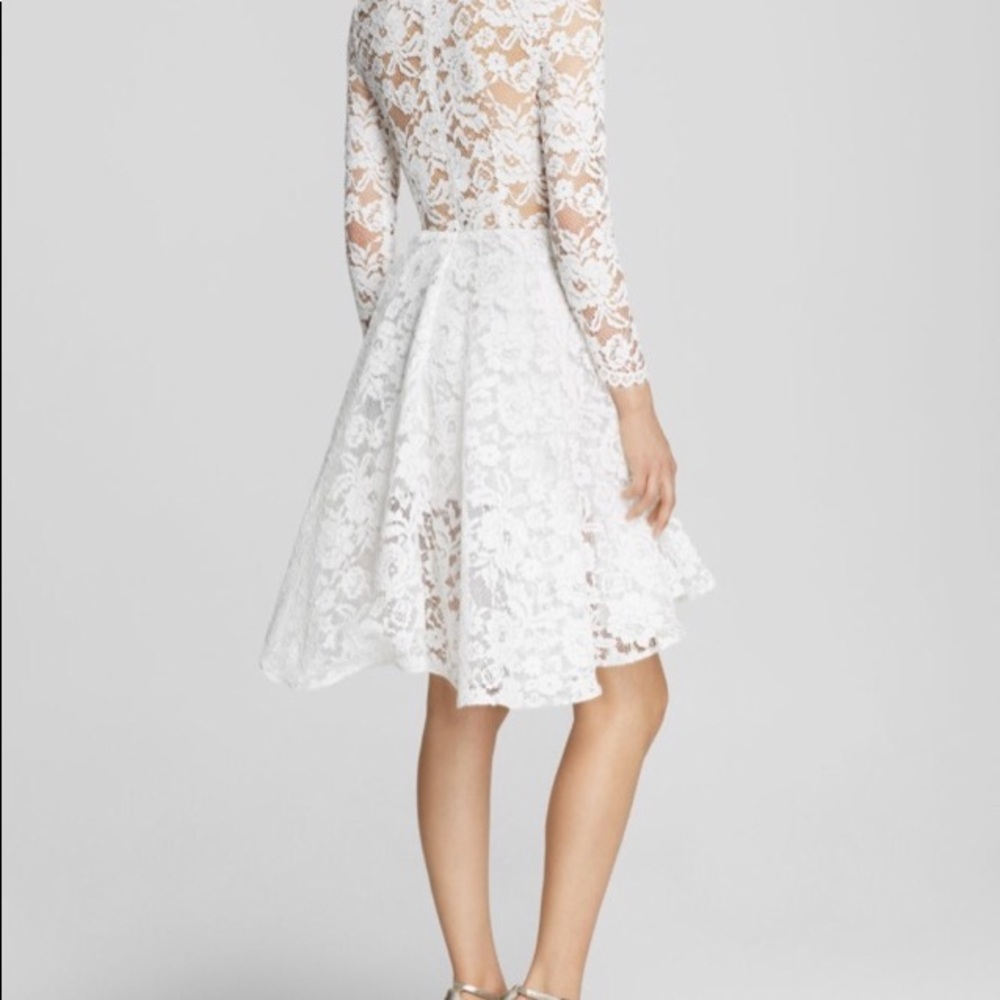 ABS by Allen Schwartz romantic lace dress