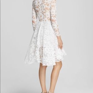 ABS by Allen Schwartz romantic lace dress
