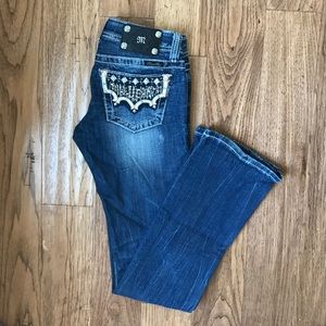 LAST CHANCE!! Miss Me Embellished Bootcut Jean