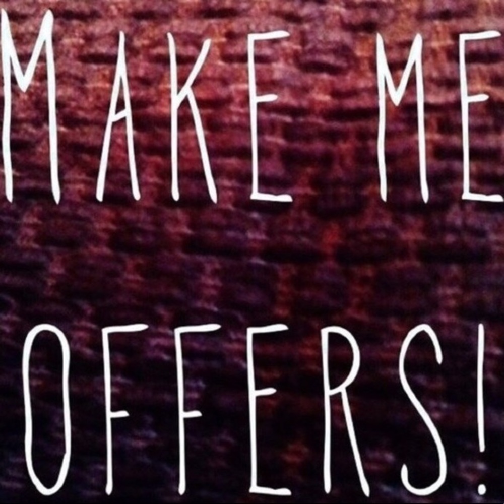 PLEASE make offers. I’m moving and can’t take everything with me!