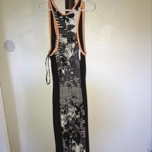 Tempted Rose Tank Maxi Dress- F