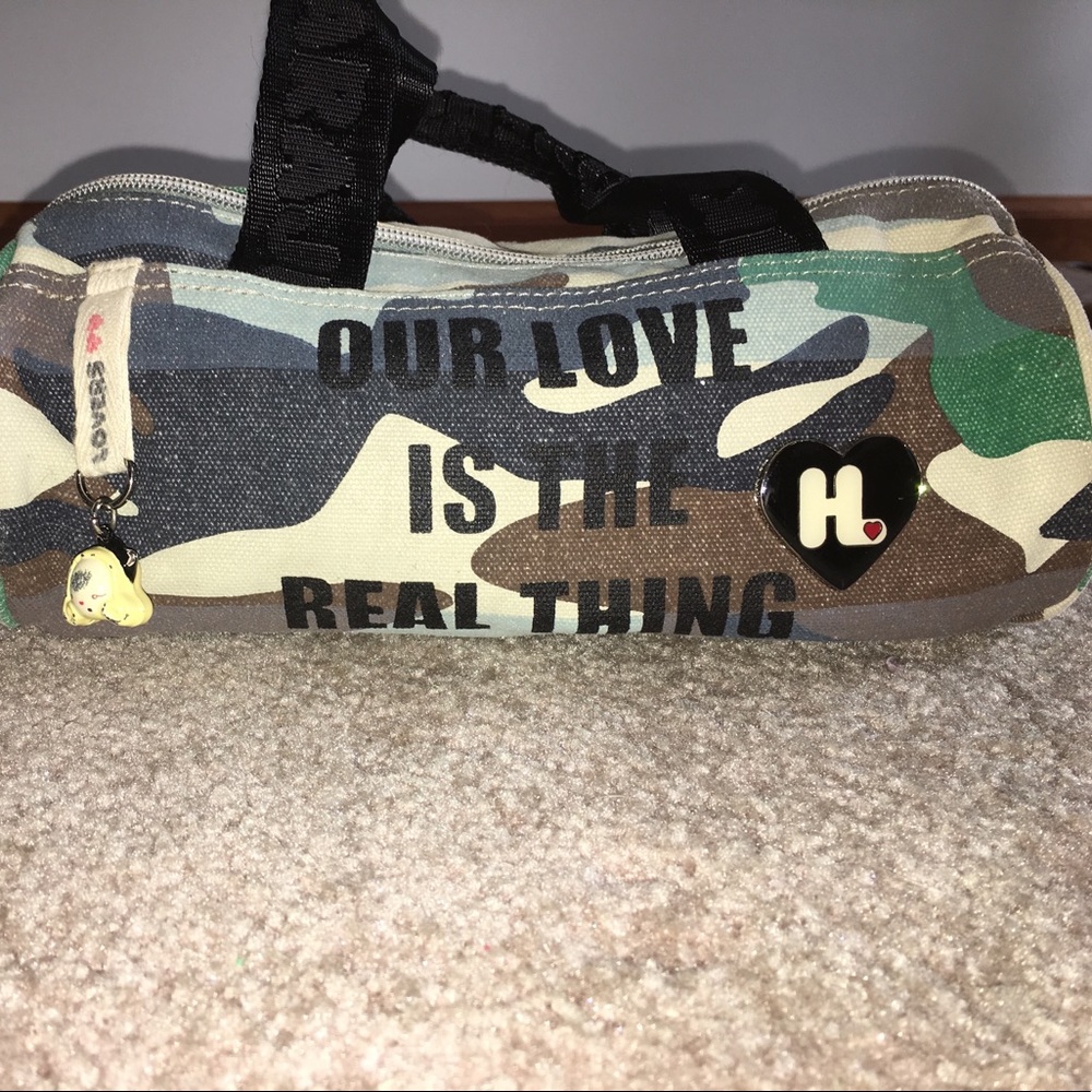 Harajuku Lovers camo small tote