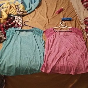 My two Sonoma Lace'd Short Sleeve's