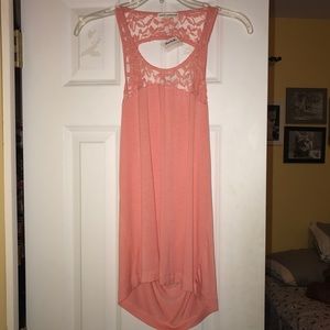 Cut out Back Tank Top