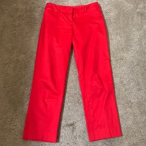 Red Capri Pants