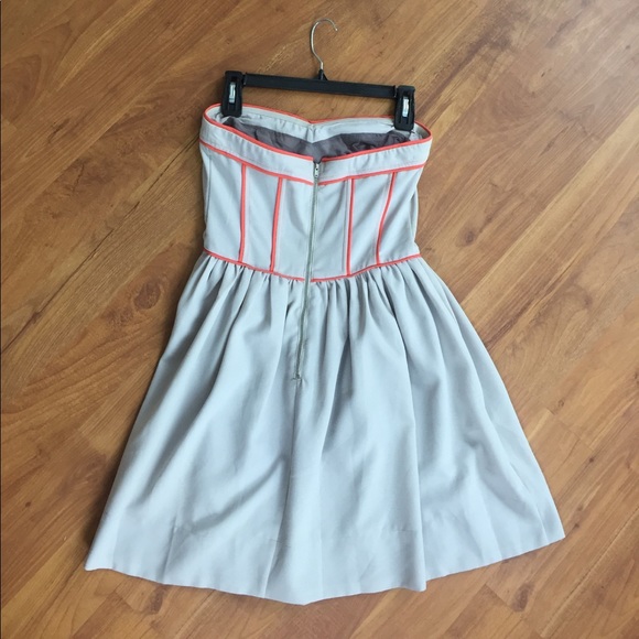 BAR III Pink Bustier Outline Mini Formal Dress - Picture 2 of 6