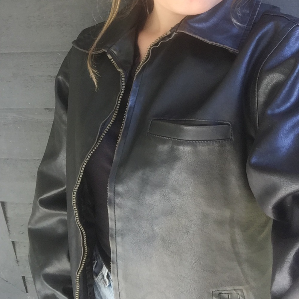 💥Leather Jacket💥Arizona really cute