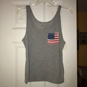 American flag Tank Top