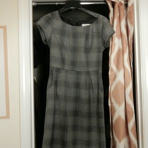 Checkered dress with pockets