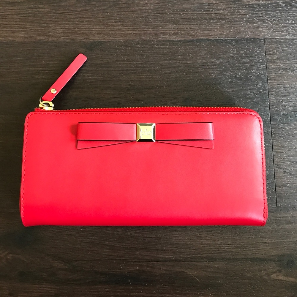 Kate Spade red wallet