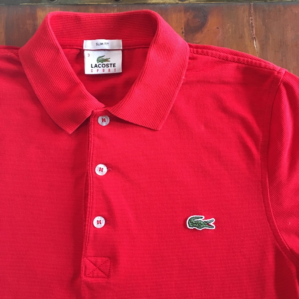 Men's Lacoste Sport polo Excellent condition Sz 3
