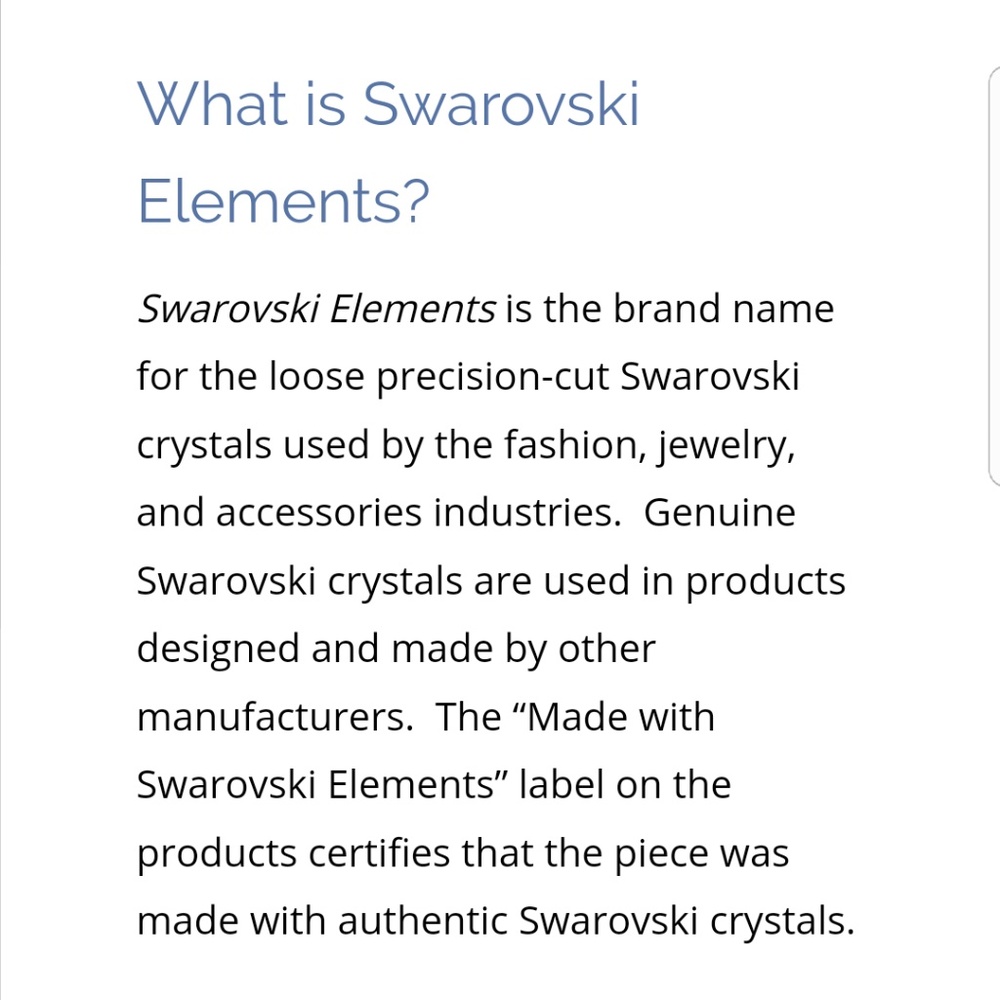 18k Swarovski flower 8 ring - Picture 8 of 8