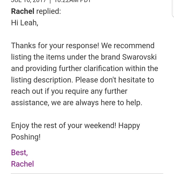 18k Swarovski flower 8 ring - Picture 7 of 8