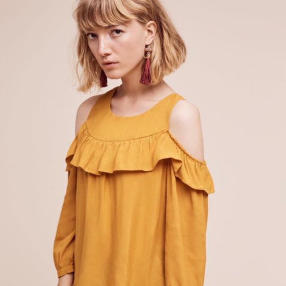 Nearly open shoulder blouse by Maeve