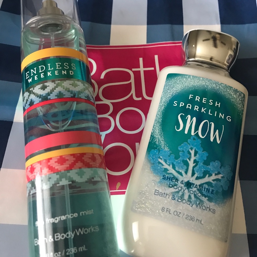Bath & Body Works Lotion & Fine Fragrance Mist