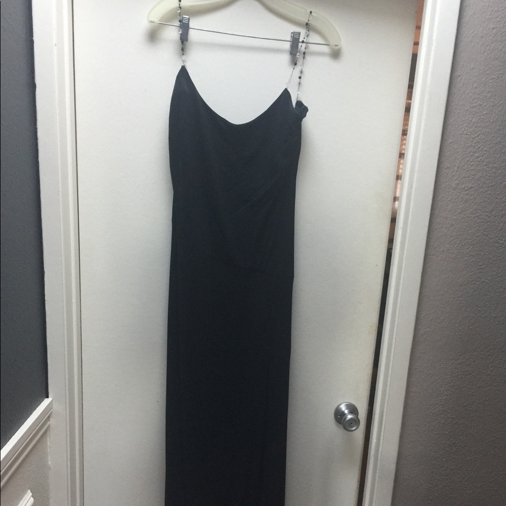 Andrea Polizzi black evening gown size 10
