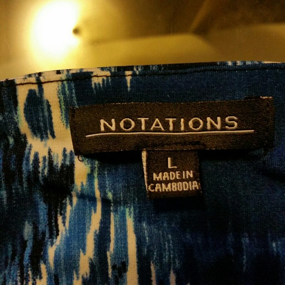 Notations sleeveless long summer dress - Picture 2 of 5