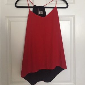 Red/Black Reversible Express Tank
