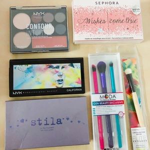 eye palettes & brush bundle 💕